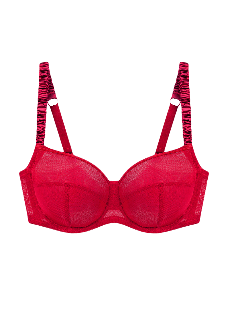 red wine bra